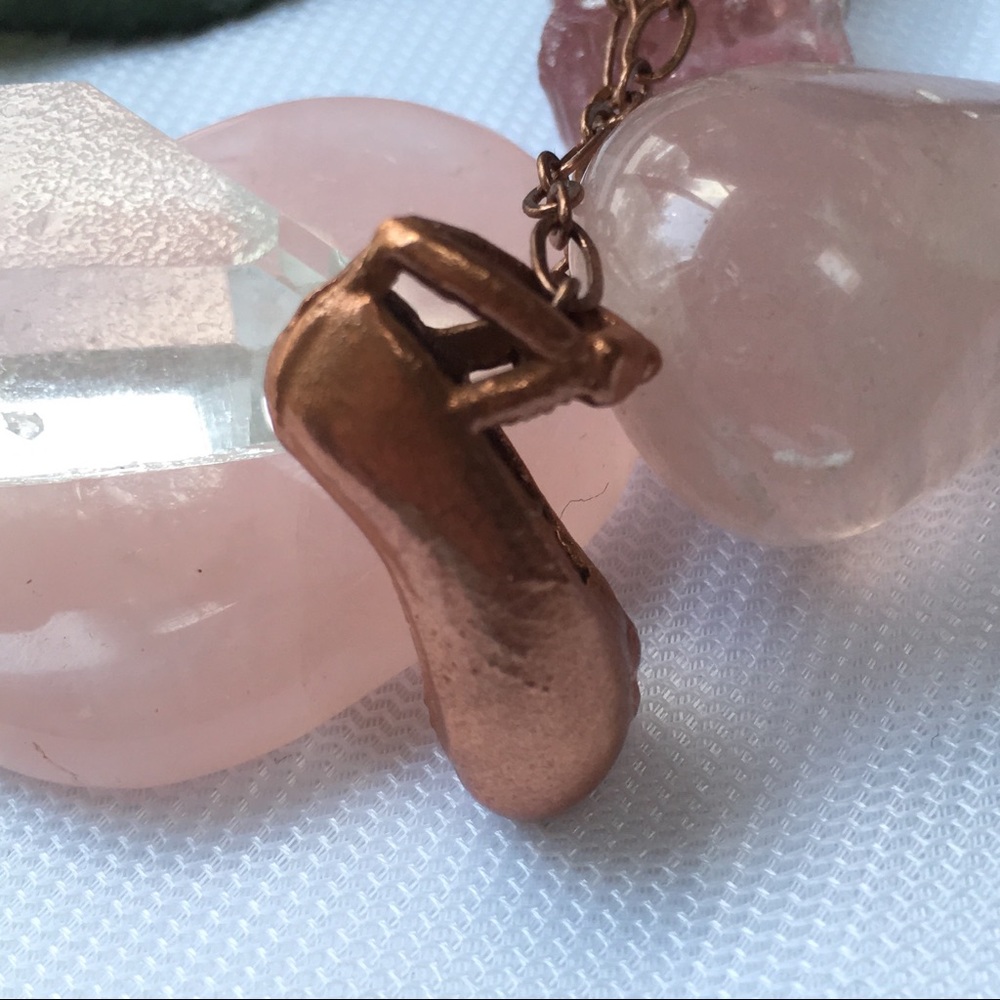 Barbie Ballet Slipper Dance Shoe Handmade Necklace